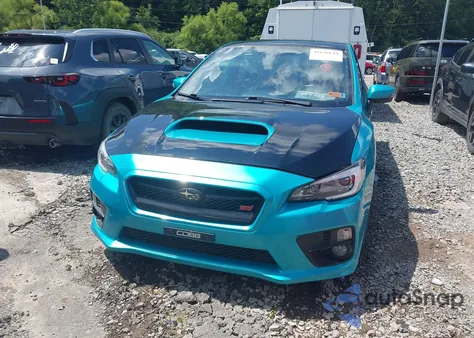 2015 Subaru Wrx Sti из США, поврежденный, VIN JF1VA2L68F9827477